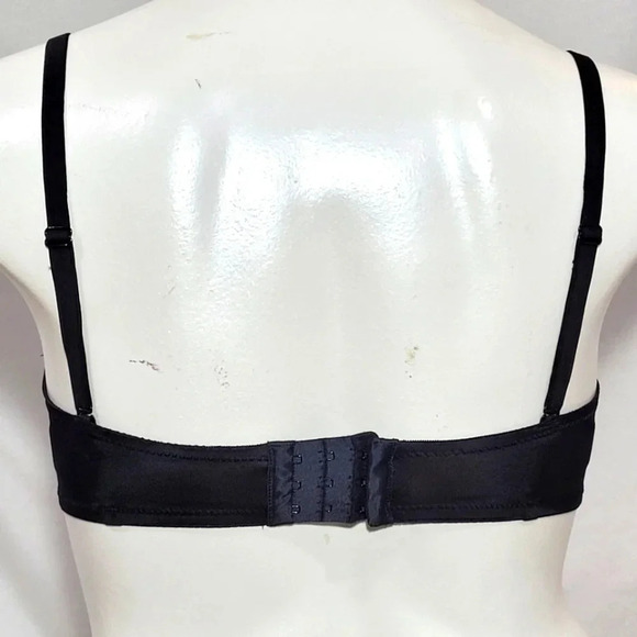40DD Maidenform SE6990 Self Expressions Stay Put Strapless Bra Black NWT - Picture 3 of 5